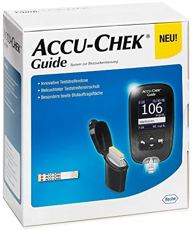 Accu Check Guide - Juego de guía de comprobación (mmol/l, 1 unidad)