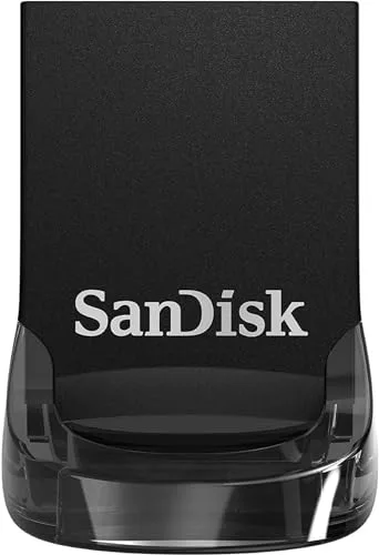 SanDisk 128GB Ultra Fit, Unidad Flash, USB 3.2, con velocidades de transferencia hasta 400 MB/s