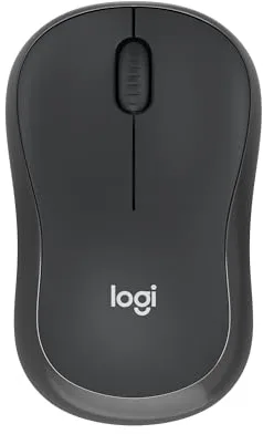 Logitech M240 Silencioso Bluetooth Ratón, inalámbrico, Compacto, portátil, Seguimiento Suave, batería 18 Meses, Windows, macOS, ChromeOS, Compatible con PC, Mac, laptops, Tablets - Grafito