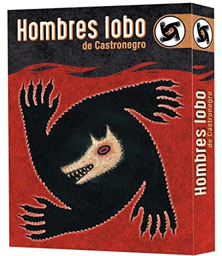 Asmodee| Los Hombres Lobo de Castronegro | Party Game de Roles Ocultos con Engaño y Deducción | A Partir de 10 Años | De 8 a 18 Jugadores | 30 Minutos por Partida | Español