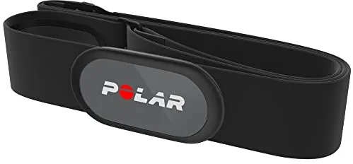 Polar H9 - Sensor de Frecuencia Cardíaca - Ant+ / Bluetooth - Sensor de FC Resistente al Agua con Elástico para Entrenar en el Gimnasio, Hacer Ciclismo, Correr o Practicar Deporte al Aire Libre