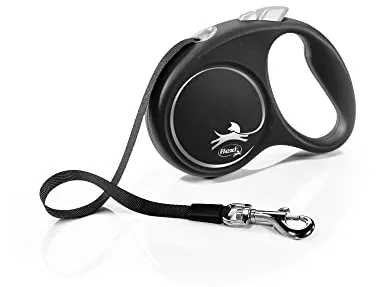 Flexi Black Design S Cinta 5 m (Negro)