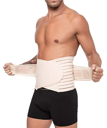 Channo Cinturón Ajustable - Fortalece la Fuerza del núcleo Mejora la Postura Adecuado para Hombres (Pack de 1 Vison XXL/3XL)