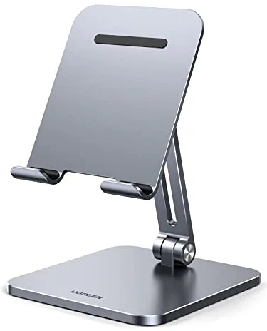 UGREEN Soporte Tablet Mesa, Stand Plegable para Móvil de Aluminio hasta 12,9