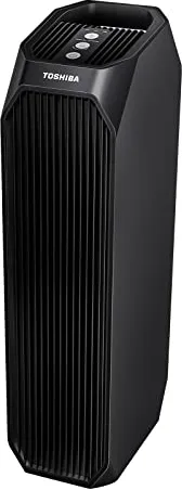 Toshiba Purificador de aire CAF-Z45FR 3 en 1 Air Purifier con filtro HEPA H13, CADR 228 m³/h, filtro de carbón activo, luz UV, 99,7% de efecto de filtración de pelo de animales, polen, polvo