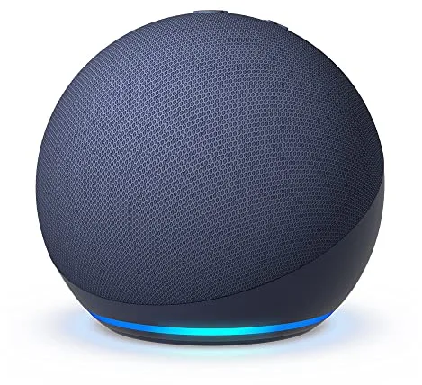 Echo Dot (Última generación) | Altavoz inteligente wifi y Bluetooth con Alexa, con sonido más potente y de mayor amplitud | Azul marino