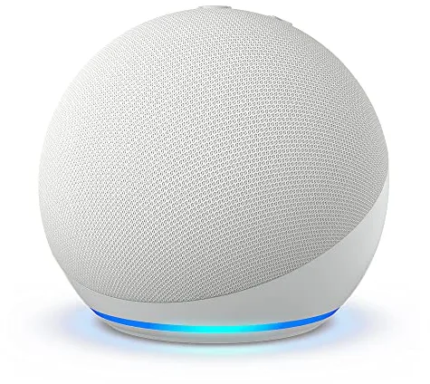 Echo Dot (Última generación) | Altavoz inteligente wifi y Bluetooth con Alexa, con sonido más potente y de mayor amplitud | Blanco