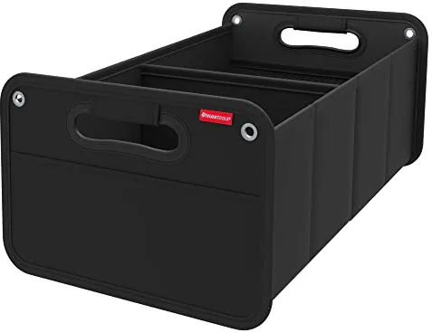 ATHLON TOOLS Bolsa organizadora para el maletero, caja plegable para el coche, reforzada y robusta, antideslizante
