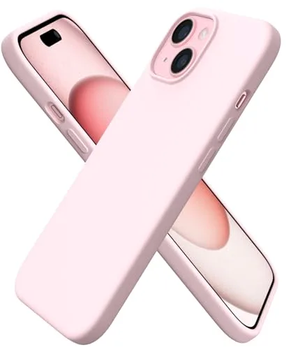 ORNARTO Funda Silicona Líquida Compatible con iPhone 15 Case 6,1