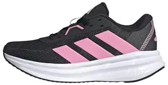 adidas Mujer Galaxy 7 Running Shoes, Core Black/Bliss Pink/Carbon, 40 EU