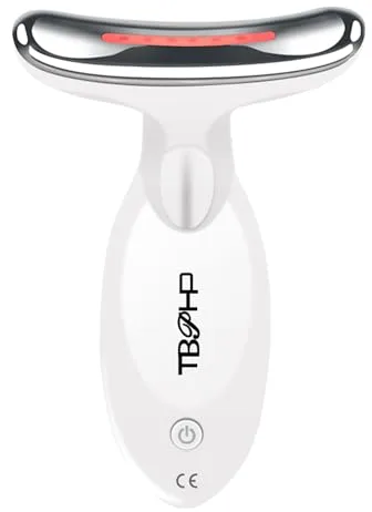 TBPHP masajeador facial eléctrico masajeador de belleza para reafirmar la piel para rostro y cuello dispositivo masaje,recargable para USB