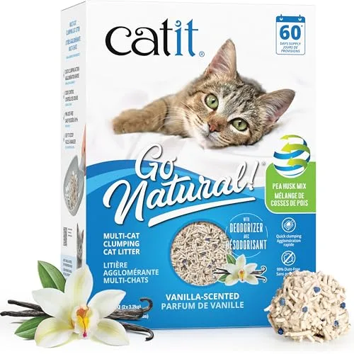 Arena Aglomerante Mix para Muchos Gatos Catit Go Natural