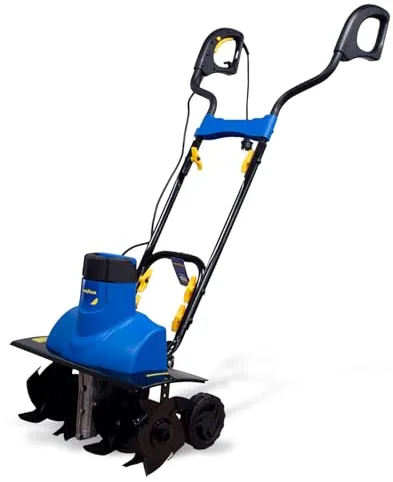 Goodyear - Motoazada Eléctrica 1500W con Ruedas, Ancho de Corte 450mm, Profundidad 180mm, Manillar Plegable, Altura Regulable, Protector Metálico, Motoazada para Huerto y Jardín