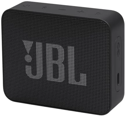 JBL GO Essential 2, Altavoz Bluetooth portátil con Sonido Pro, hasta 5 Horas de autonomía, Resistente al Agua IP67, Negro