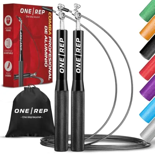 Comba Crossfit Profesional de Aluminio Ajustable – Cuerda de Saltar para Crossfit, Boxeo y Fitness - Jump Rope Ligera y Rápida con Rodamientos 360° Antideslizante
