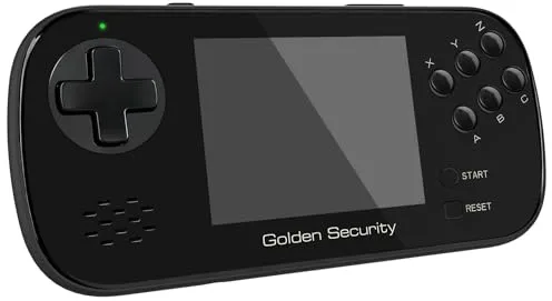 Consola de Juegos portátil para niños, 156 Juegos de 16 bits incorporados, Pantalla a Todo Color de 3,5 Pulgadas, Mini acrade Machine con diseño Retro con batería Recargable (Negro)