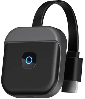 OBEST Wireless HDMI 4K Adapter 5G/2.4G Kabellos HDMI Miracast Dongle, Screen Mirroring Display Transmitter Receiver, Video Dateien Streaming Von Apple Android Phone Tablet PC Zum TV Projektor Monitor